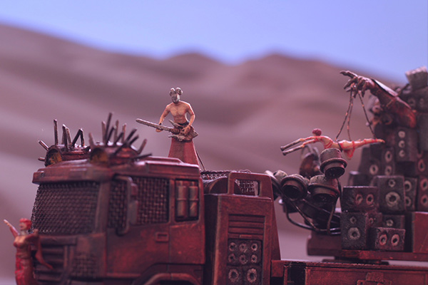 voiture gaslands camion